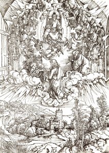 Sint Jan voor God en de Ouderen door Albrecht Dürer